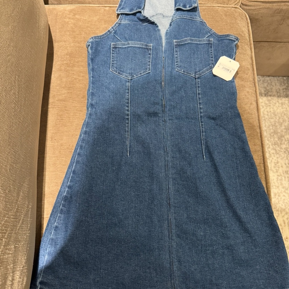 Altar'd State Blue Denim Dress